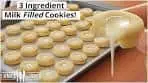 3 Ingredient CONDENSED MILK COOKIES! Milk & Cookies all ...