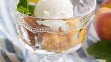 4-Ingredient Peach Dump Cake