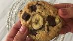 Banana & Chocolate Cookies, a gourmet delight!