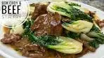 Beef & Bok Choy Stir Fry | Tender, Juicy Beef And Vegetable ...