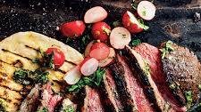 Beef Rump Cap with Chimichurri