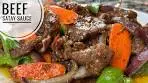 Beef Stir Fry With Satay Sauce | Juicy and Tender Beef And ...