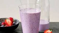 Berry protein smoothie