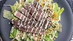 Black Pepper Ahi Tuna Salad w/ Wasabi Dressing