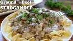 Budget-Friendly Ground Beef Stroganoff - 30 Minutes One Pan!
