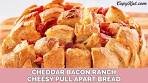 Cheddar Bacon Ranch Cheesy Pull Apart Bread