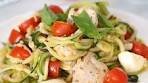 Chicken and Zucchini Noodle Caprese | zucchini, chicken ...