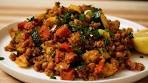 Chickpeas Quinoa and Lots Vegetables Stir Fry Recipe, so ...