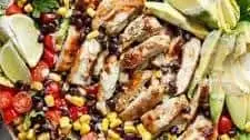 Chili Lime Southwestern Chicken Salad