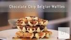 Chocolate Chip Belgian Waffles | Byron Talbott