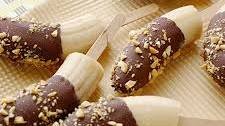 Chocolate Covered Banana Pops