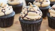 Chocolate Peanut Butter Cupcakes