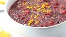 Cranberry Sauce with Orange Zest