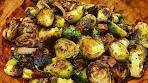 Crispy Brussel Sprouts & Bacon! SO Easy & SO TASTY!