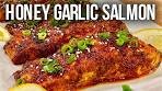 DELICIOUS Baked Honey Garlic Salmon! | EASY Salmon In ...