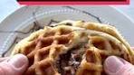 Delicious Nutella Stuffed Waffles Recipe