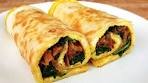 Easy Breakfast Wrap with Spinach, Bacon, Egg & Cheese ...