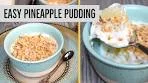 Easy Pineapple Pudding Recipe With Agar- Agar - Crunchy ...