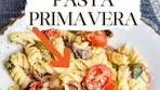Easy Vegan Pasta Primavera