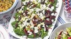 Feta & beetroot salad