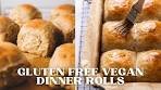 Fluffy & Soft Gluten Free Dinner Rolls | Vegan & Easy!