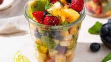 Fresh Fruit Salad Recipe (With Mint and Lime)