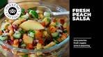 FRESH PEACH SALSA