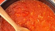 Fresh Tomato Sauce