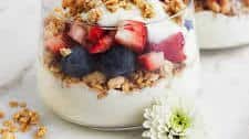 Fruit and Yogurt Parfait Recipe