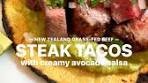 Grilled Steak Tacos with Creamy Avocado Salsa | animal ...