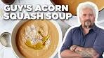 Guy Fieri's Acorn Squash Soup | Guy's Big Bite | Food Network