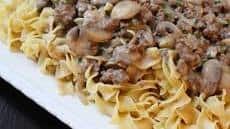 Hamburger Stroganoff