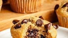 Healthy Gluten Free Chocolate Chip Muffins