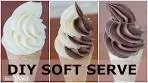 Homemade Soft Serve Ice Cream Recipe! ( Pipeable - NO ...