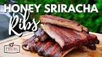 Honey Sriracha Smoked Ribs Recipe - How to Smoke Ribs