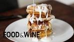 How to Make Cinnamon Roll Waffles | Mad Genius Tips | Food ...