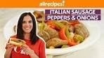 How to Make Italian Sausage with Peppers and Onions | Get ...