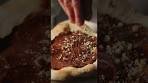 How to make NUTELLA PIZZA! #italianfood #recipe #nutella