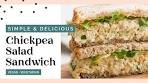 INCREDIBLE Chickpea Salad Sandwich | Easy 15-Minute ...