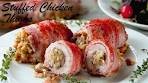 Incredible Stuffed Chicken Thighs Wrapped in Bacon