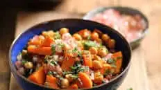 Jewelled Sweet Potato & Chickpea Tagine