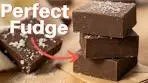 JUST 2-Ingredient FUDGE with Condensed Milk