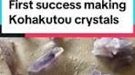Kohakutou is an agar-agar based gummy candy that forms a ...