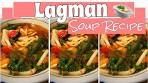 Lagman Soup Лагман - Uzbek Noodle Soup