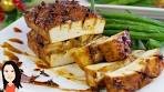 Maple Glazed Baked Tofu with No Cook Apricot Stuffing ...