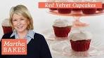 Martha Stewart’s Red Velvet Cupcakes | Martha Bakes ...