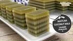 Matcha (Japanese Green Tea) Coconut Milk Layered Agar ...