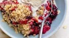 Mixed Berry Crisp