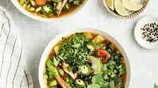 Nourishing Asian-Inspired Chicken Soup