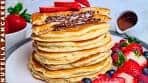 Nutella Stuffed Pancakes Recipe | How To Make Fluffy ...